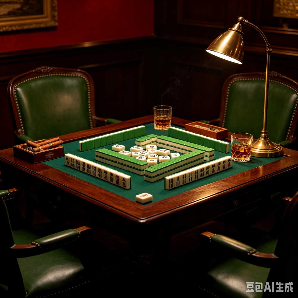 luxury carving mahjong tiles